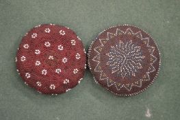 A small bead work pouch.