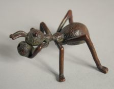 A JAPANESE BRONZE ANT