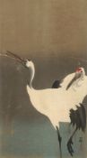 OHARA KOSON (1877-1945): FOUR EARLY 20TH CENTURY JAPANESE WOODBLOCK PRINTS depicting various