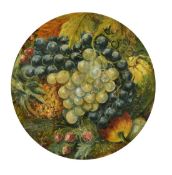 19th Century English School, a still life of mixed fruit, oil, possibly signed, 8