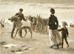 Percy Tarrant (1855-1934), 'Teddy's Dream', oil on board, 5