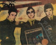 Pietro Psaier (1936-2004), 'The Jam, This is the Modern World', silkscreen print and mixed media