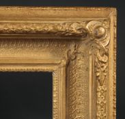 A 19th Century gilt composition frame, rebate size 12.5