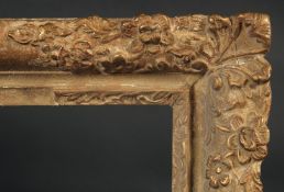 An Early 20th Century Continental composition frame, rebate size 13.5