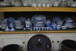 A large quantity of Spode Italian pattern china.
