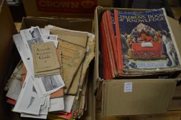 Aircraft recognition handbooks and other ephemera.