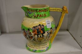 A Crown Devon Fieldings musical jug.