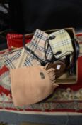 A quantity of ladies' handbags etc.