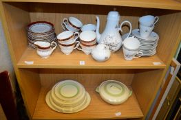 A quantity of part tea and dinner services.