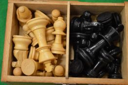Chess pieces.