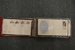 An album of first day covers.