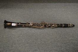 A Boosey & Hawkes Emperor clarinet.