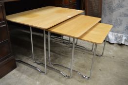 A stylish nest of tables.