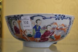 A Chinese Famille Rose bowl.