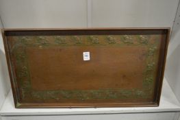 A Keswick Arts & Crafts rectangular copper tray.