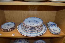 A quantity of Swedish East Indies tableware.