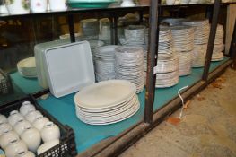 A large quantity of Churchill catering china.
