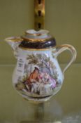 A Meissen jug.