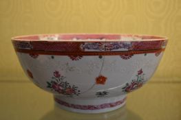 A Famille Rose bowl.