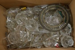 Chandelier parts to include cut-glass drops.