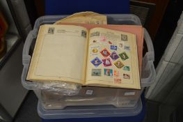 A large collection of stamps, first day covers etc.