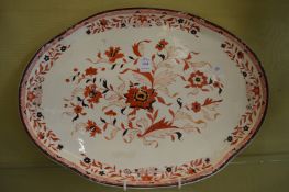 A large Wedgwood oval dish.