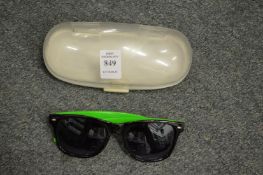 A pair of sunglasses.