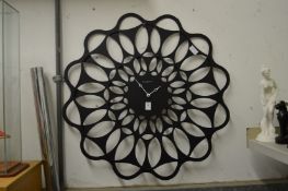 A stylish Dalian wall clock.