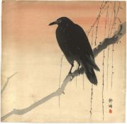 KOSON OHARA (1877-1945), SEIKO OKUHARA (1837-1913), KOGA LIJIMA (1829-1900): BIRDS AND FLOWERS, five