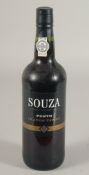 SOUZA. 10 YEAR OLD TAWNY PORT. One bottle.