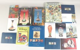 A QUANTITY OF MOORCROFT BOOKS.