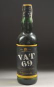 A BOTTLE OF VAT 69 SCOTCH WHISKY
