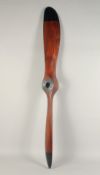 A MEDIUM SIZED WOODEN PROPELLER. 4ft 6ins long.
