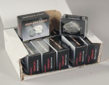 A BOX OF 12 JEWELLERY LOOPS.