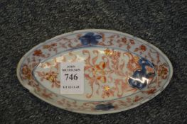 A small Imari tray.