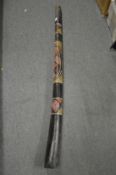 An Aboriginal didgeridoo.