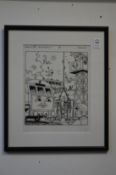 Thomas the Tank Engine, original artwork by Tim Marwood.