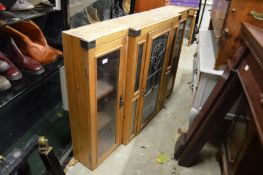 A pine cabinet.