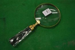 A magnifying glass.