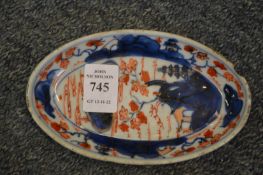 A small Imari tray.