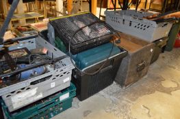 Various tools, tool boxes etc.