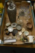 Miscellaneous china, glass and collectables.
