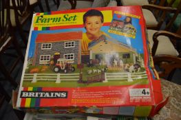 A farmyard set.
