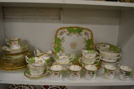 Coalport part tea service.