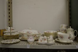 A quantity of Minton Marlow and other china.