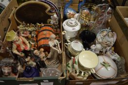 A large quantity of household and decorative china and glass.