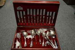 A canteen of cutlery.