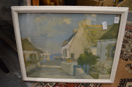 Three decorative pictures.