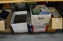 A quantity of books.