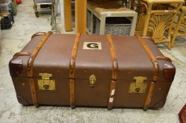 A Harrods trunk.